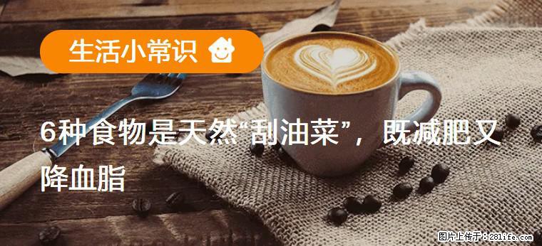【生活小常识】6种食物是天然“刮油菜”，既减肥又降血脂 - 鞍山生活资讯 - 鞍山28生活网 as.28life.com